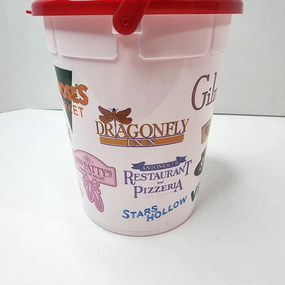 Gilmore Girls 25th anniversary Popcorn Bucket from Holiday Event in LA